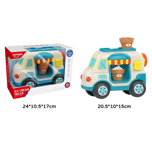 Ice Cream Truck Color Blue