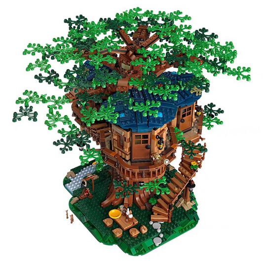 Ideas Tree House Building Block 3117pcs