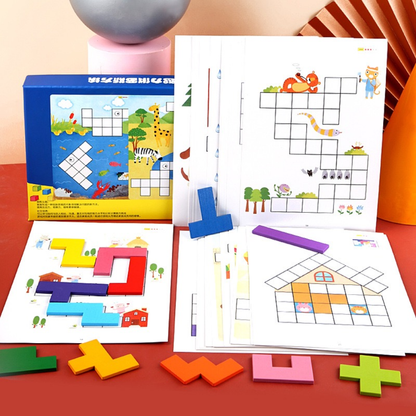 Intelligence Puzzle Building Blocks