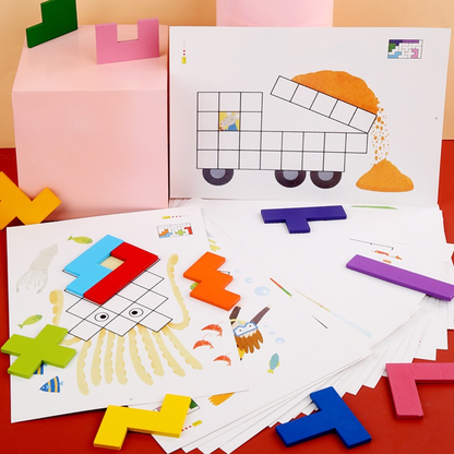 Intelligence Puzzle Building Blocks