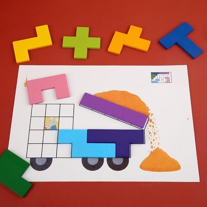 Intelligence Puzzle Building Blocks