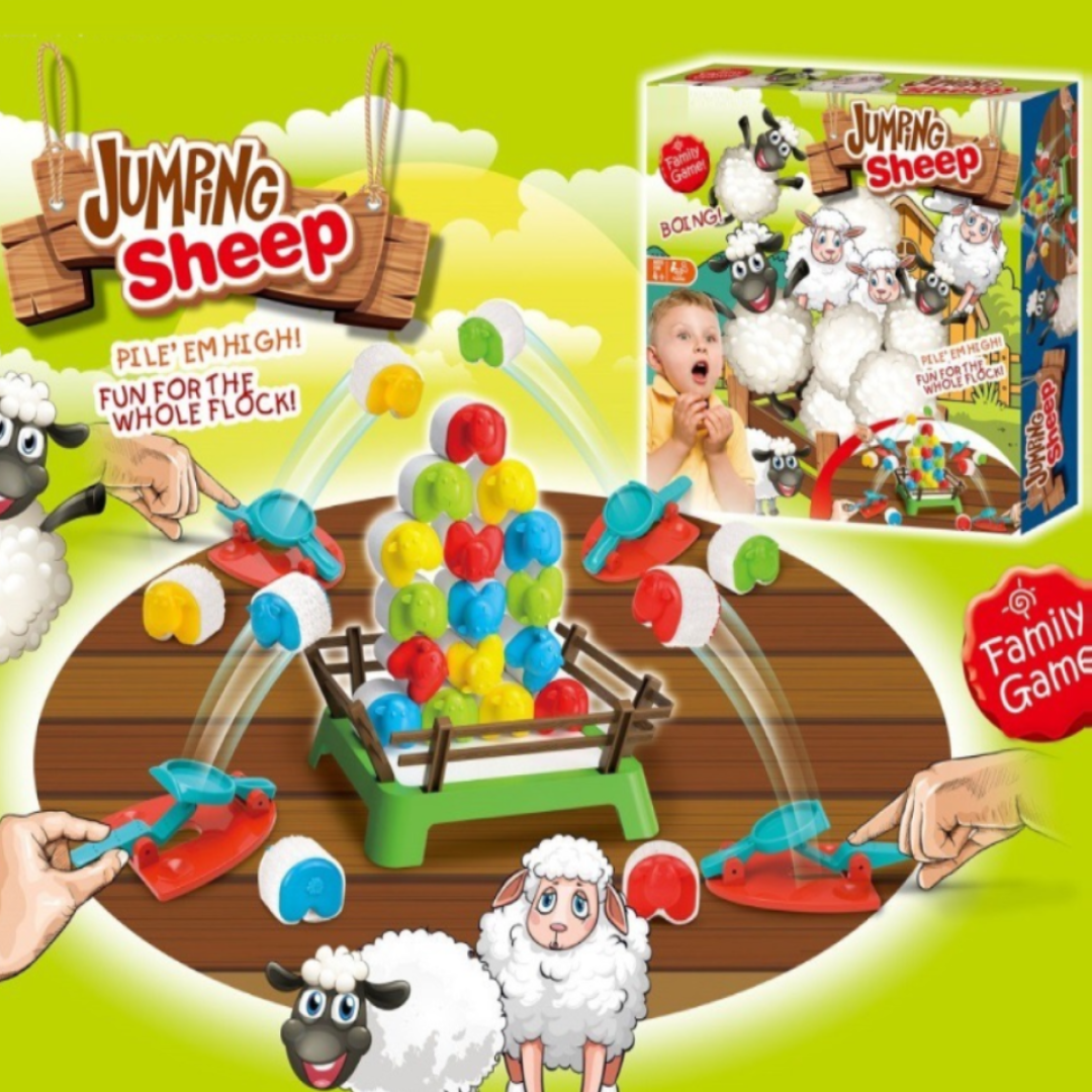 Sheeb Game Jumping Sheep Game โ Boardgames and Puzzles