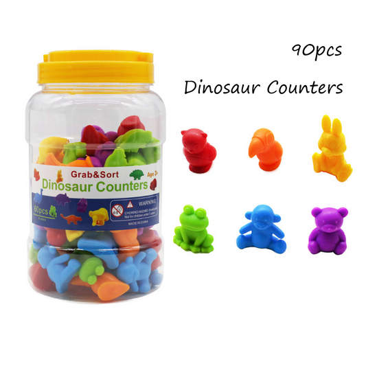 Dinosaur Counters 90pcs