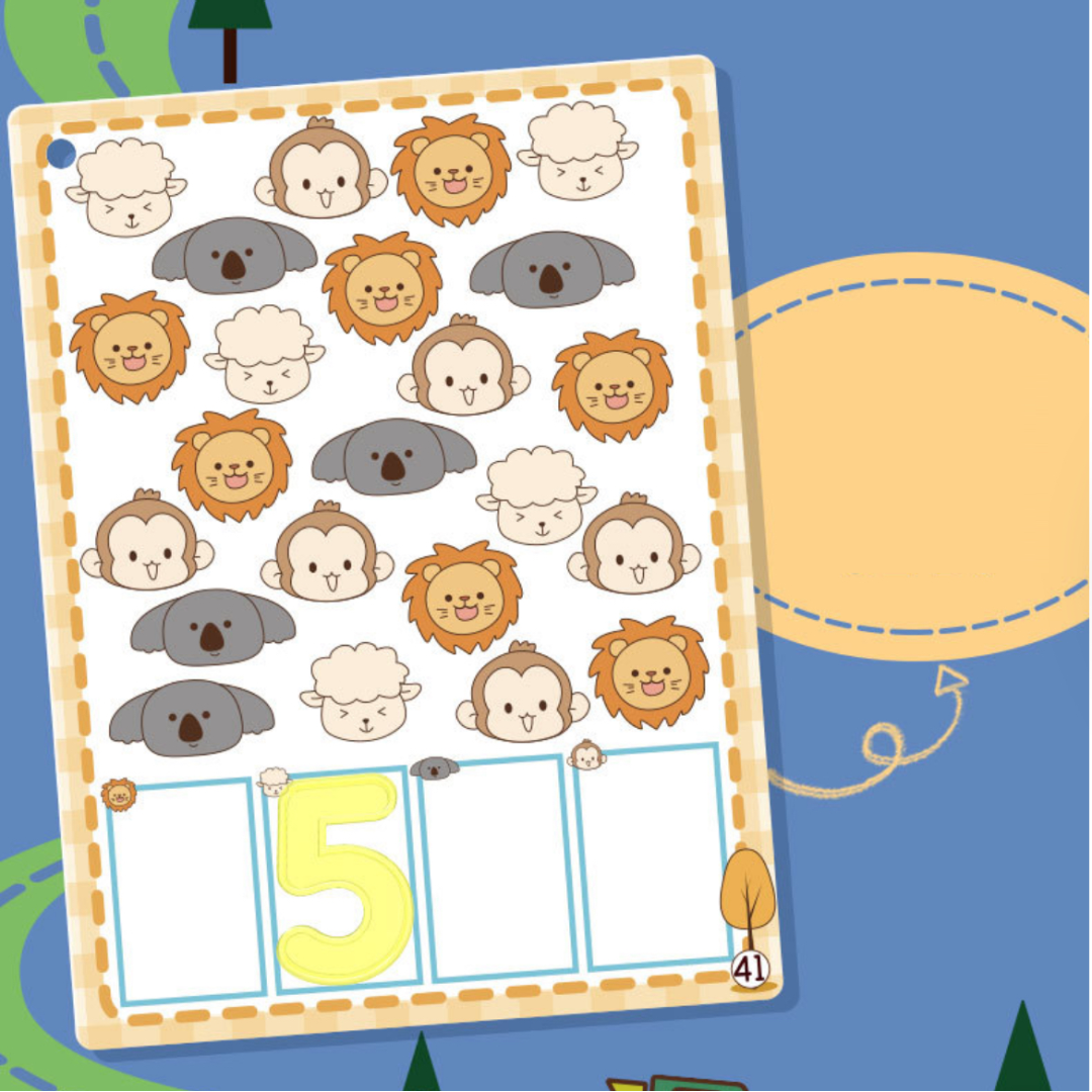 Kindergarten Math Workbook