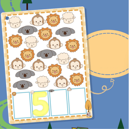 Kindergarten Math Workbook