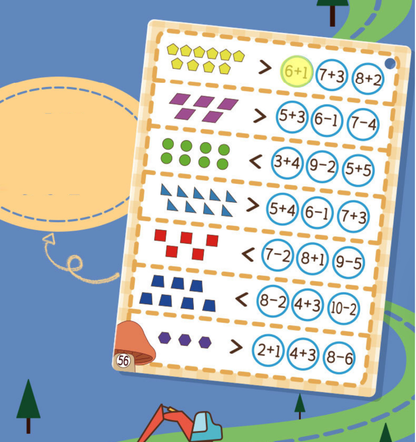 Kindergarten Math Workbook