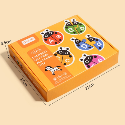 Ladybug Letters Matching Toy