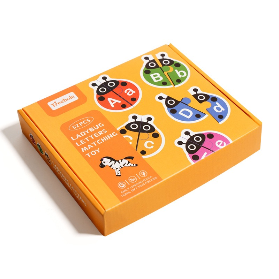 Ladybug Letters Matching Toy
