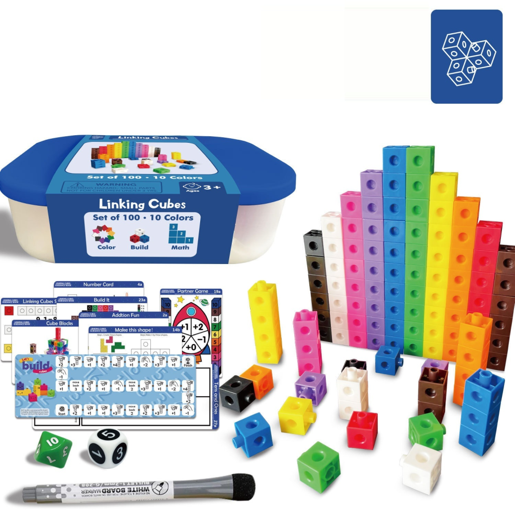 Linking Cubes 100pcs