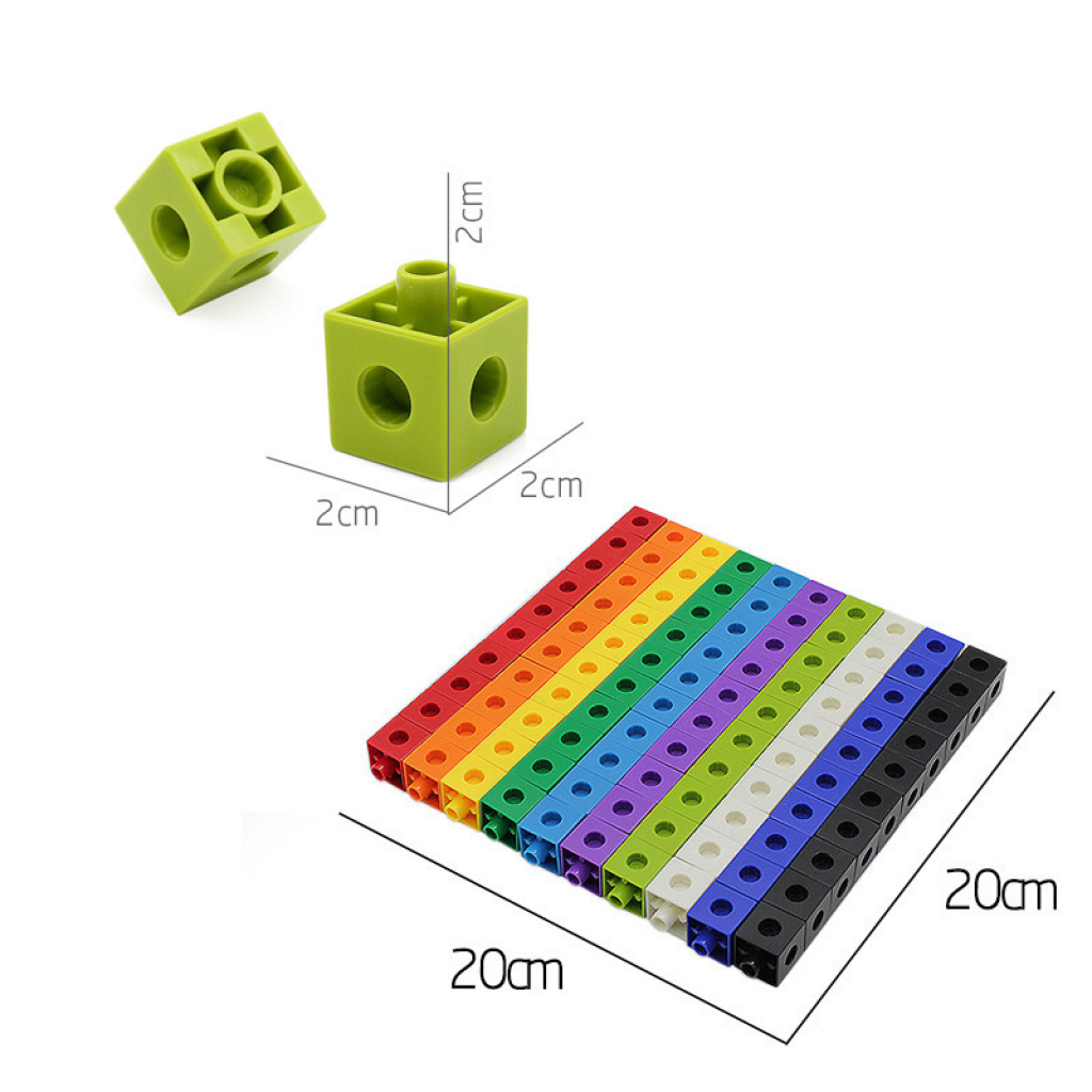 Linking Cubes 100pcs