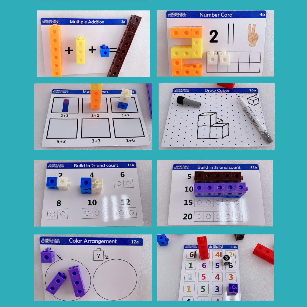 Linking Cubes 100pcs