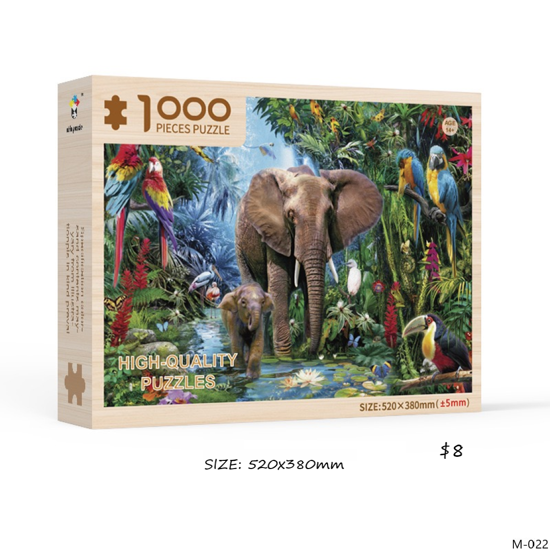 Elephants Jungle Foliage