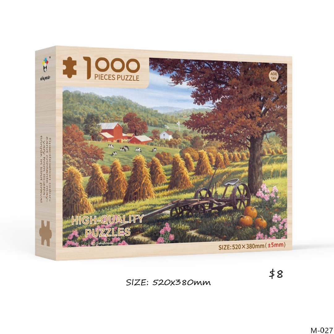 Autumn Harvest Farmstead 1000pcs
