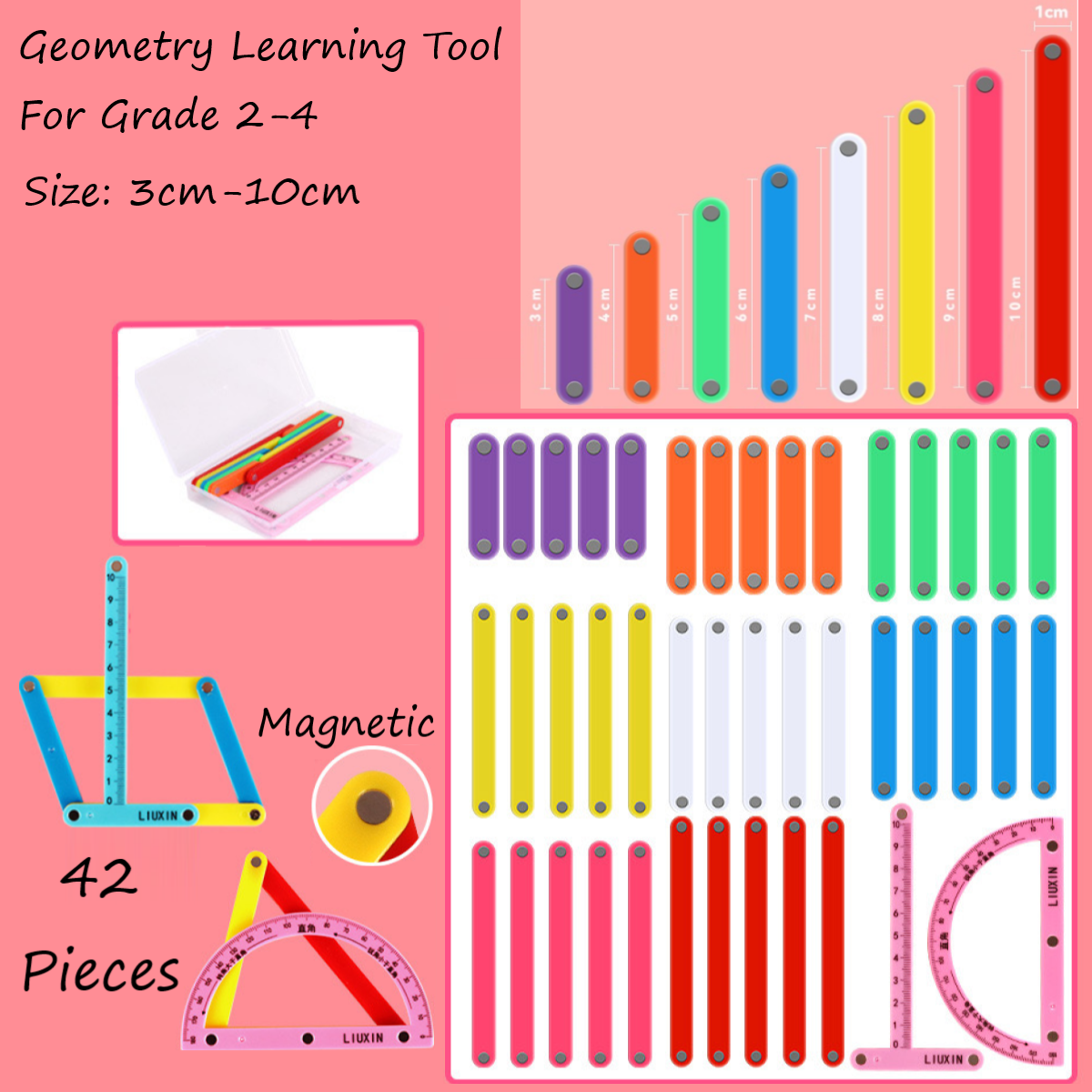 Geometry Learning Tool For Grande 2 to 4 size 3cm to 10cm