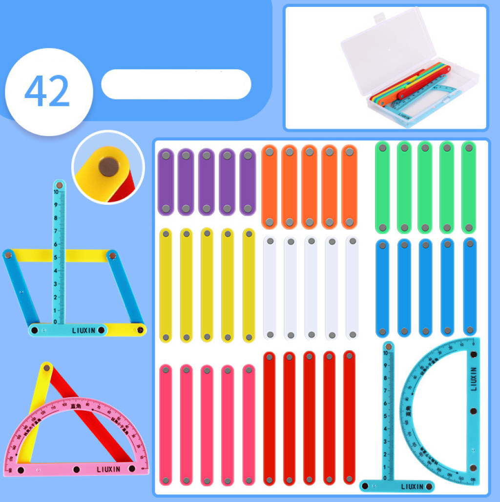 Magnetic Fraction Tiles & Fraction Circles