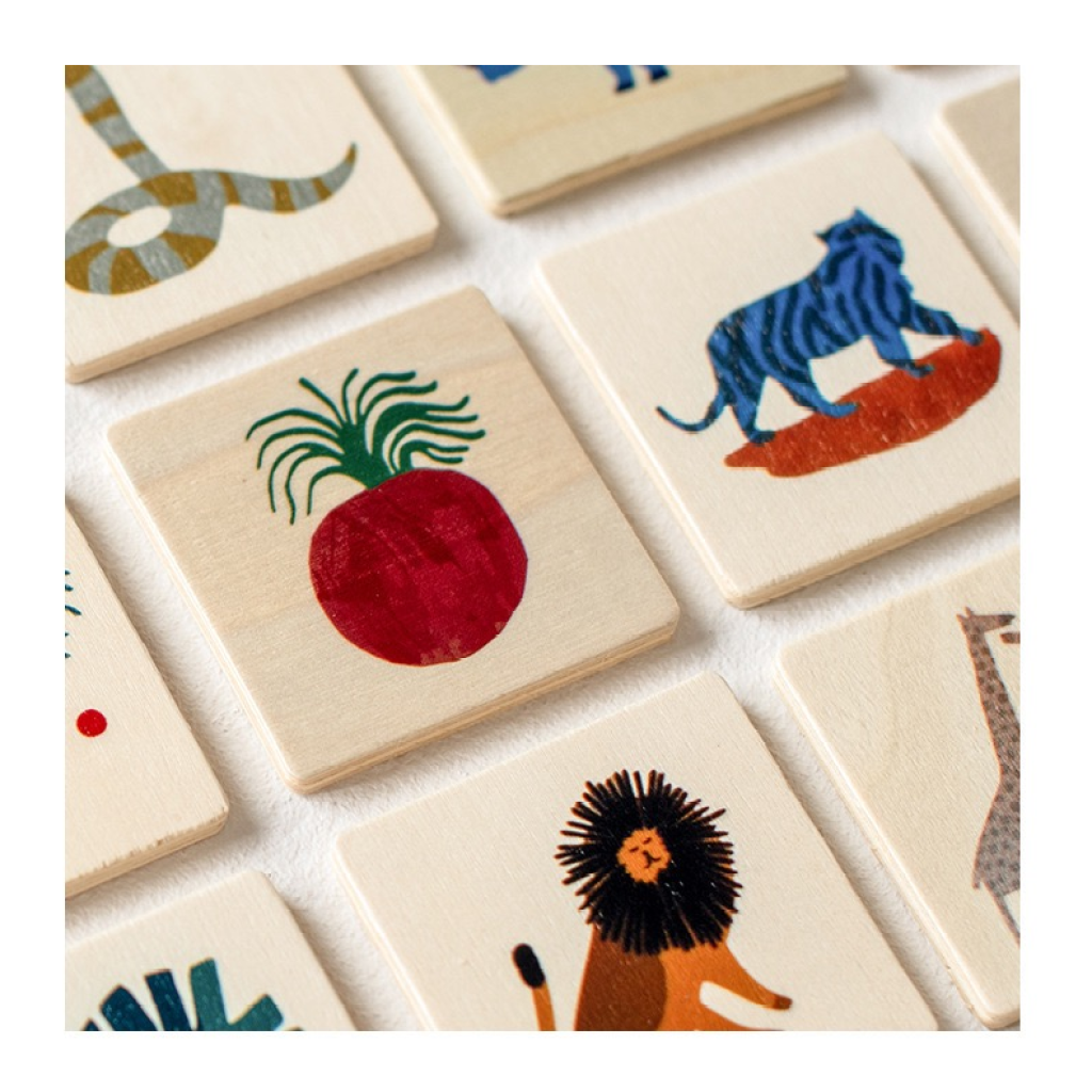 Memory Game Animals and Fruits