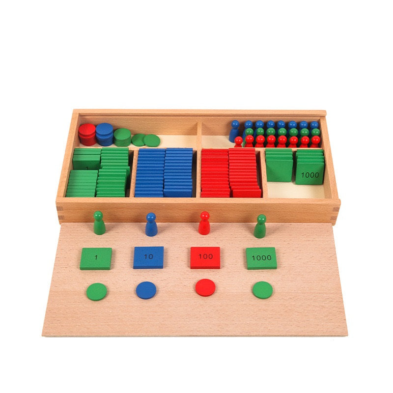 Montessori Materials Stamp Game