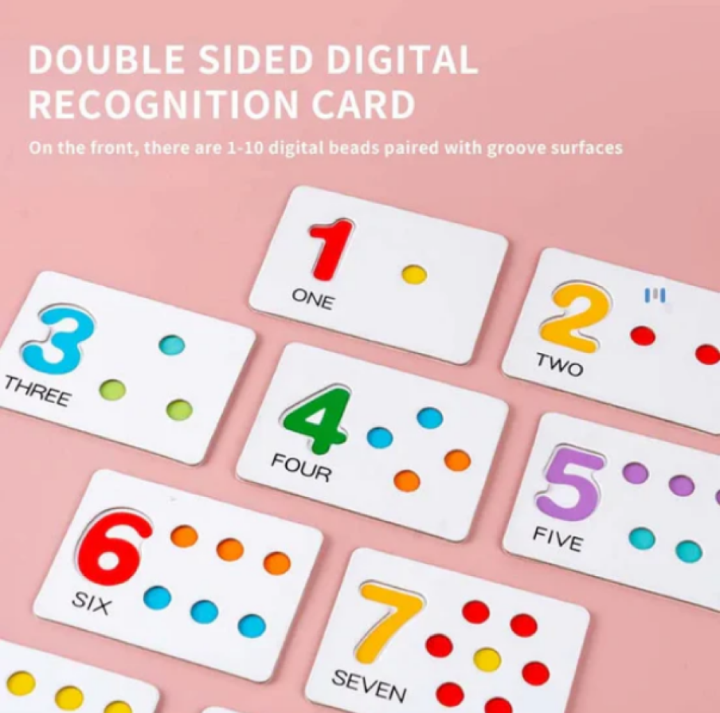 Number Cognitive Operation Bead Matching Game