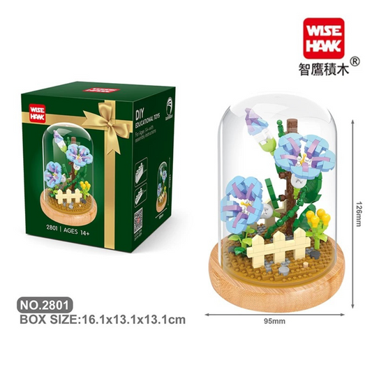 Morning Glory Flower Building Block 443pcs