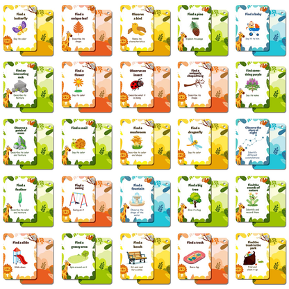 Children’s Park Treasure Hunt Cards