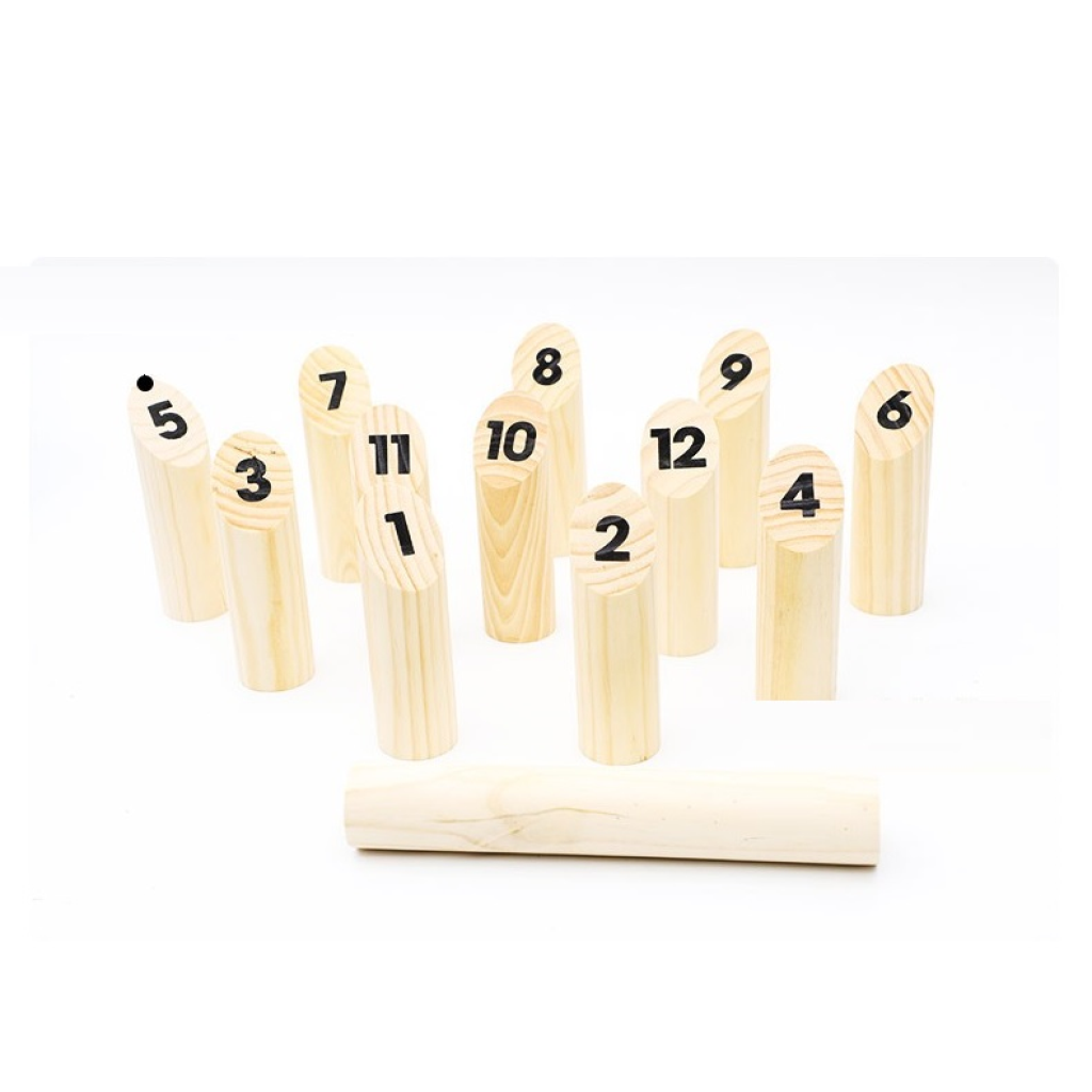 Wooden Number Kubb