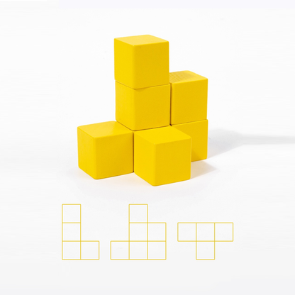 OWOOD 80PCS Spatial Thinking Blocks