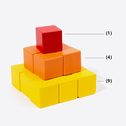 OWOOD 80PCS Spatial Thinking Blocks