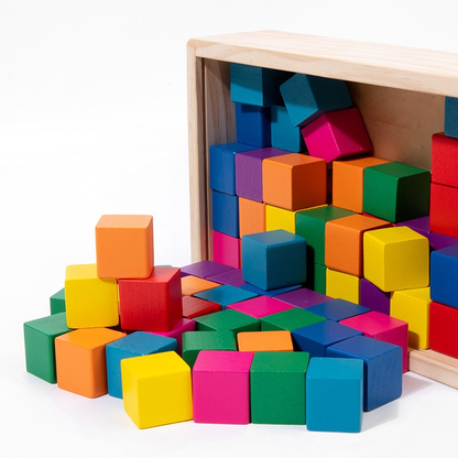 OWOOD 80PCS Spatial Thinking Blocks