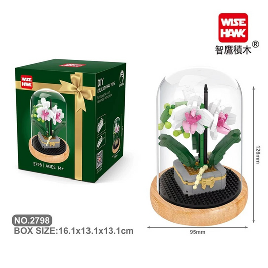 Orchid flower Building Block 460pcs