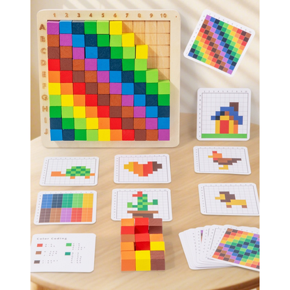 Pixel Art Puzzle Board