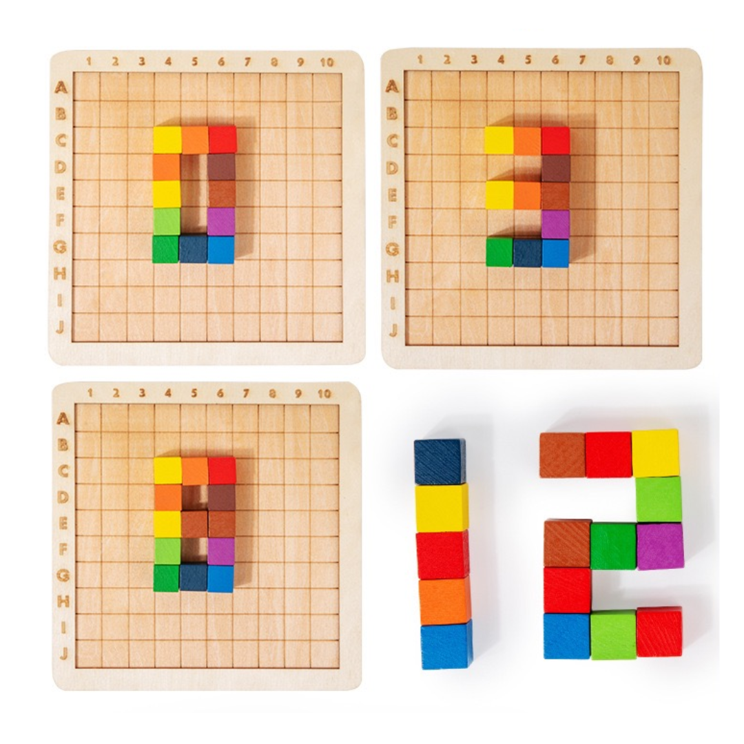Pixel Art Puzzle Board