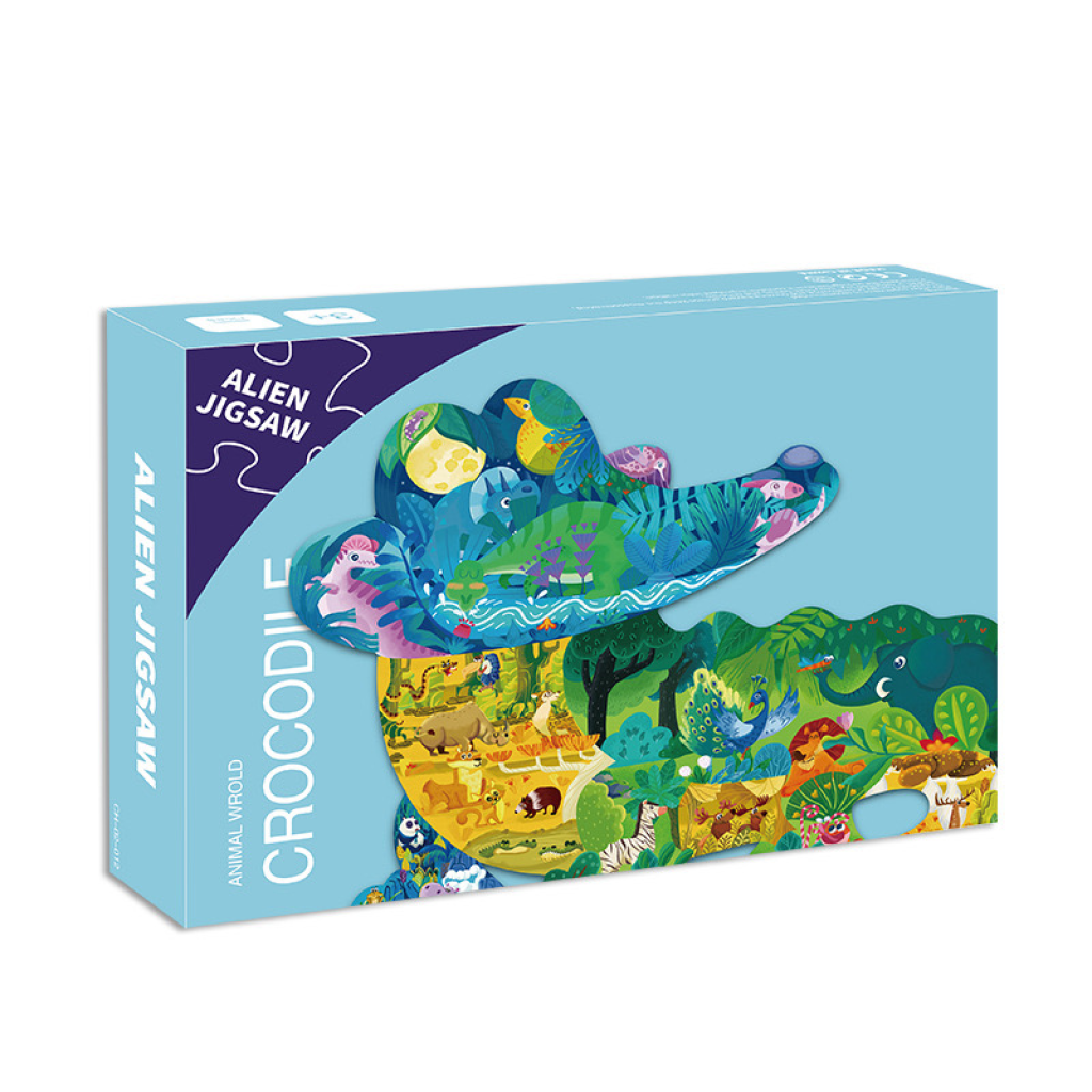 Puzzle Animal Jigsaw Crocodile 154 Pieces