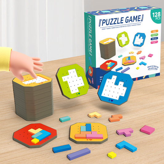 PUZZLE GAME  128 pcs