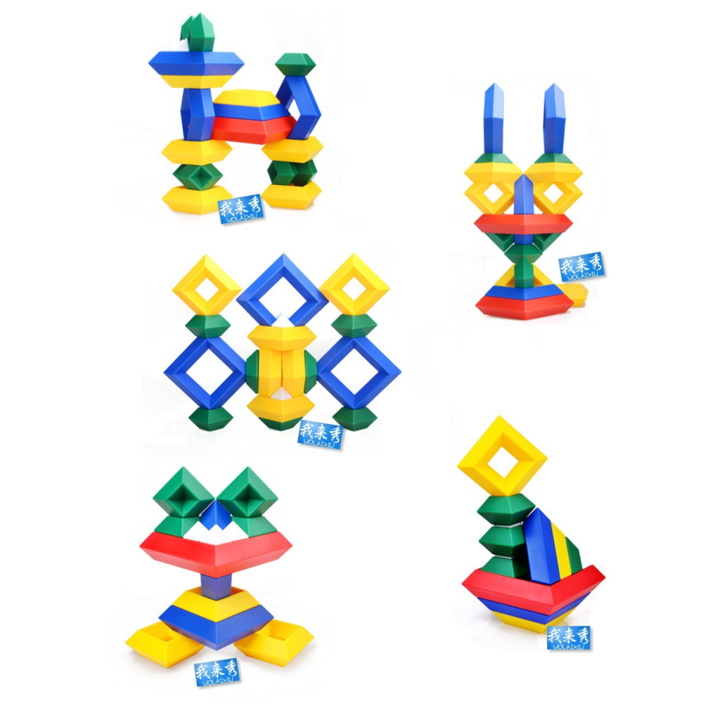 Pyramid Building Blocks