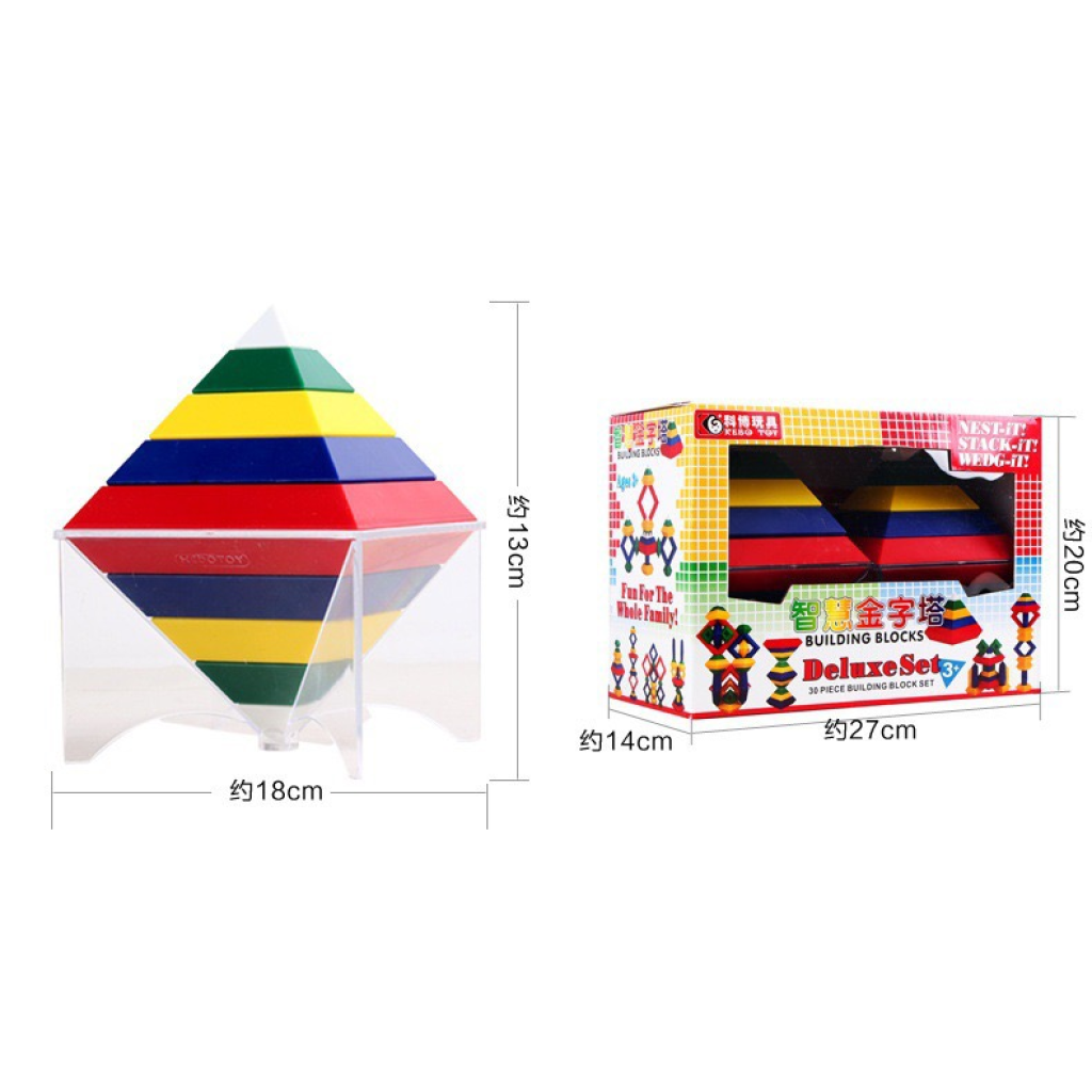 Pyramid Building Blocks – Boardgames and Puzzles