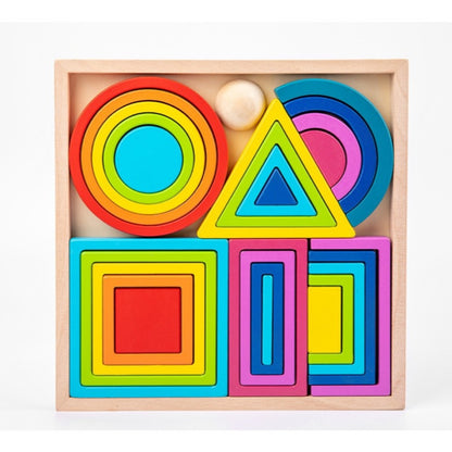 Rainbow Nesting Stacking Toys