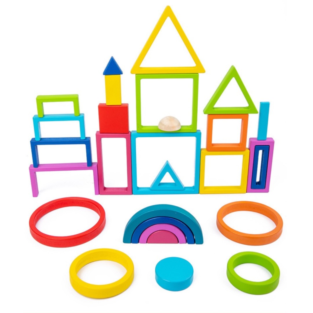 Rainbow Nesting Stacking Toys