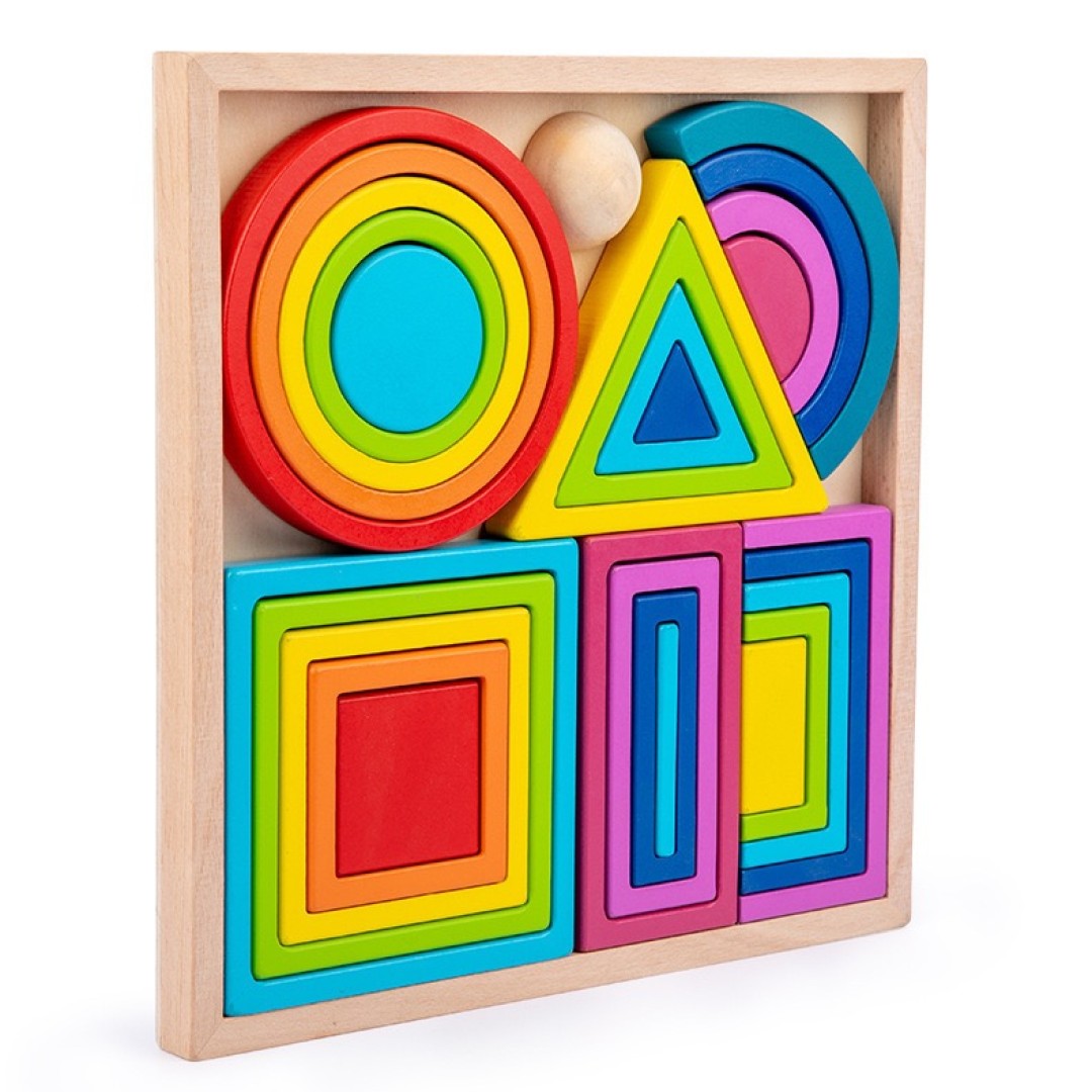 Rainbow Nesting Stacking Toys