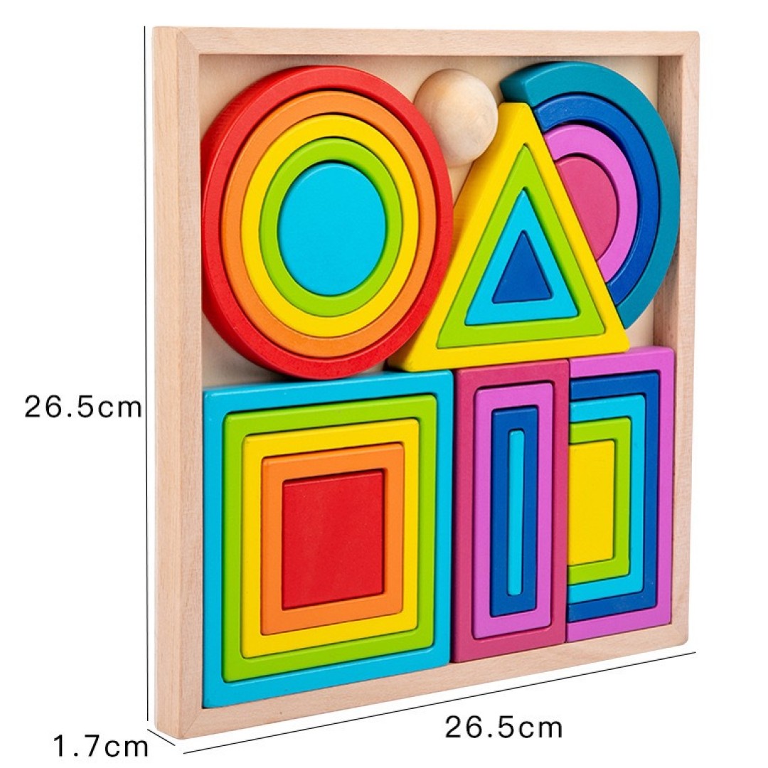 Rainbow Nesting Stacking Toys