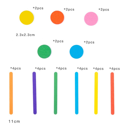 Rainbow Stick Puzzle