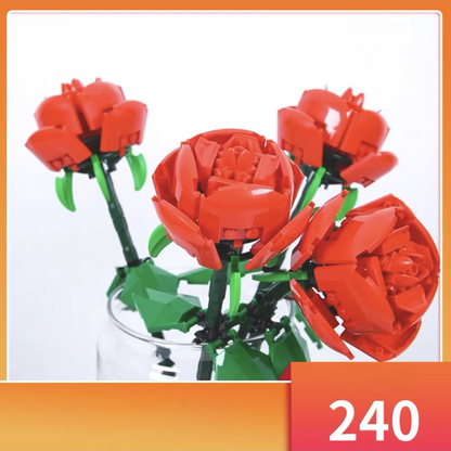 Building Blocks Roses 568pcs