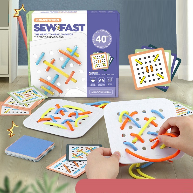 Sew Fast Thread to Thread Racing Game – Boardgames and Puzzles