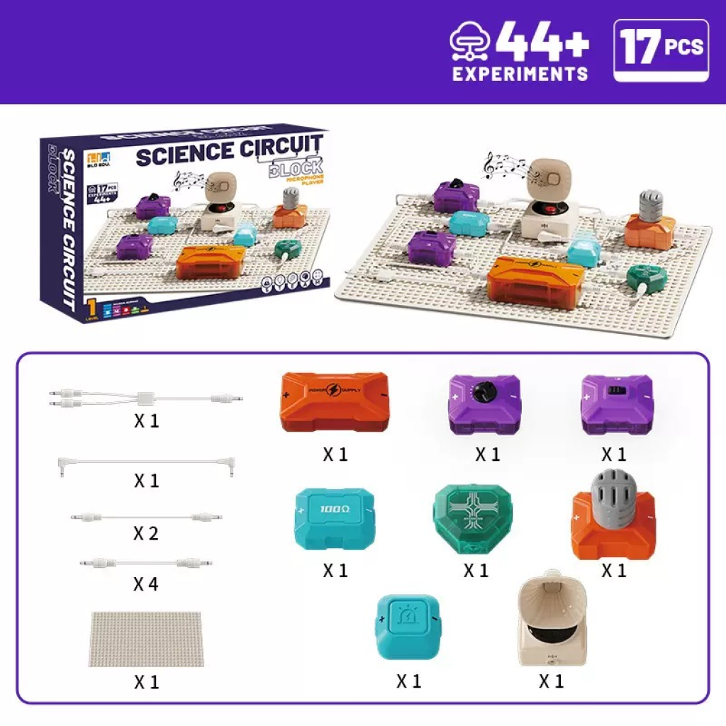 Science Circuit Block 17 pieces