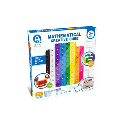 Dinosaur Mathematical Creative Cube Blue