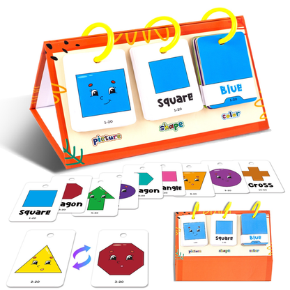 Shape & Color Matching Flashcards