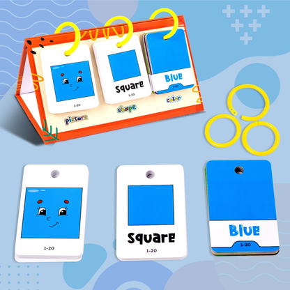 Shape & Color Matching Flashcards