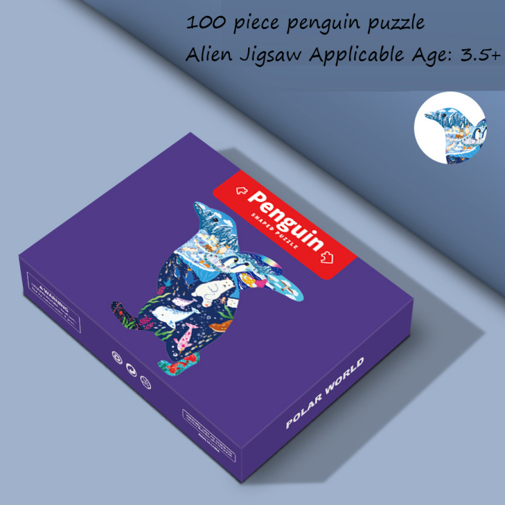 Penguin  Smaped Puzzle