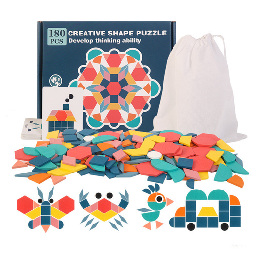 Creative Shape Puzzle 180 pcs