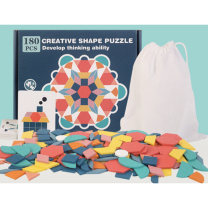 Creative Shape Puzzle 180 pcs