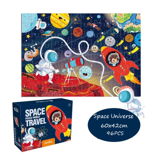 Space Puzzle World Travel 96 Pieces